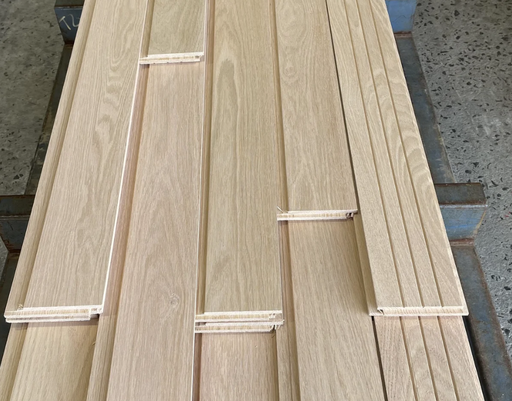 [MCCGLASHI090019] Glacial Oak (American Oak) Shiplap 90x19 (cover 80mm)