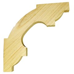 [HAMAB009R] No 9 Verandah Bracket 300x300x32 H3 Treated Pine