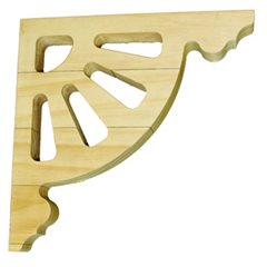 [HAMAB014R] #14 Verandah Bracket 240x240x32 H3 Treated Pine
