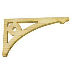 [HAMAB021R] No 21 Verandah Bracket 450x260x32 H3 Treated Pine