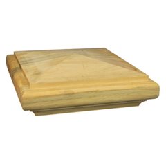 [HAMAC039R] 200mm Pyramid Post Capital  H3 Treated Pine (fits 200mm Post)