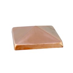 [HAMAC047XCO] 90mm Metal Post Cap Copper (fits 90mm post)