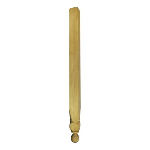 [HAMAG051R] Roof Finial Bottom 1325 x 90 sq H3 Treated Pine