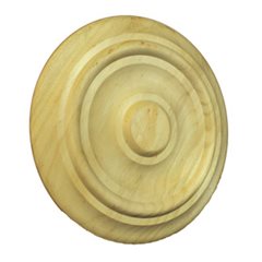 [HAMAR004R] 175mm Rosette 175 x 19 H3 Treated Pine