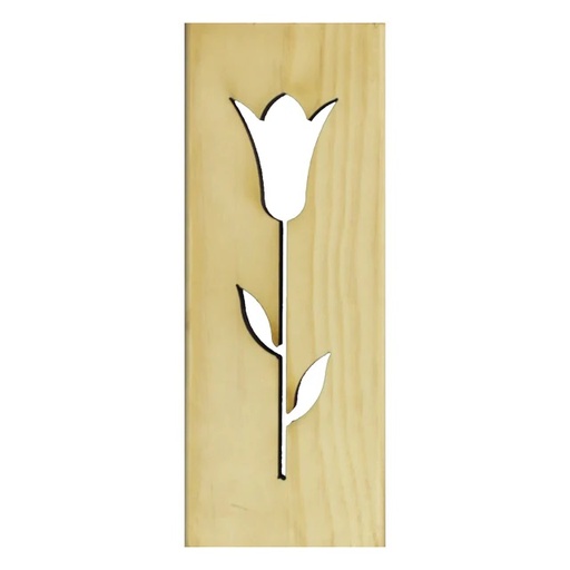 [HAMAS032R] Tulip Frieze Panel 230 x 90 x 19 H3 Treated Pine