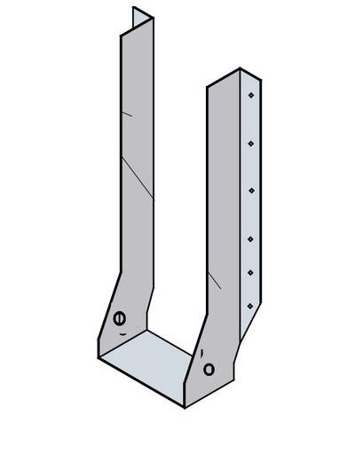 [NTTJOIFAC20050] meyJOIST Hanger Face Mount 200x50 for 200x45 With 8 Nails (40/3.75) 10 Screws