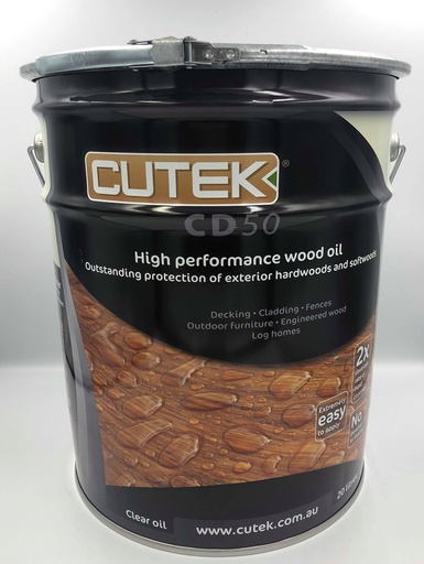 [TIMWESDEZOILED] Decor Pre-Oiled In Cutek Extreme (will never crack or peel)