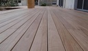 [MARDECWHI086019] White Mahogany Decking Std & Better 86x19