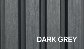 [TPDCASDAR05] Wood EVO Deep Castellation Cladding Dark Grey  216x33 (186 mm cover) 3.6 (buy 39 or less)